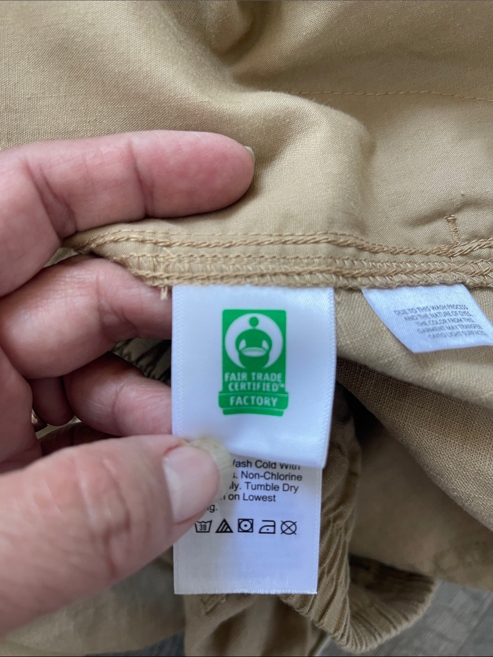 J. Crew Casual Drawstring Linen-Blend Trousers - Beige - Picture 11 of 14